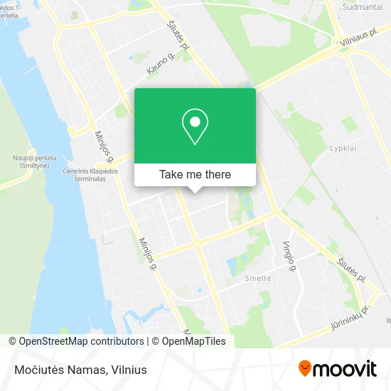 Карта Močiutės Namas