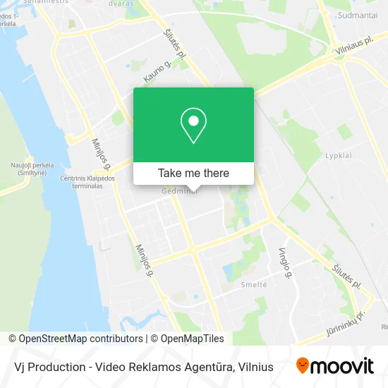 Карта Vj Production - Video Reklamos Agentūra