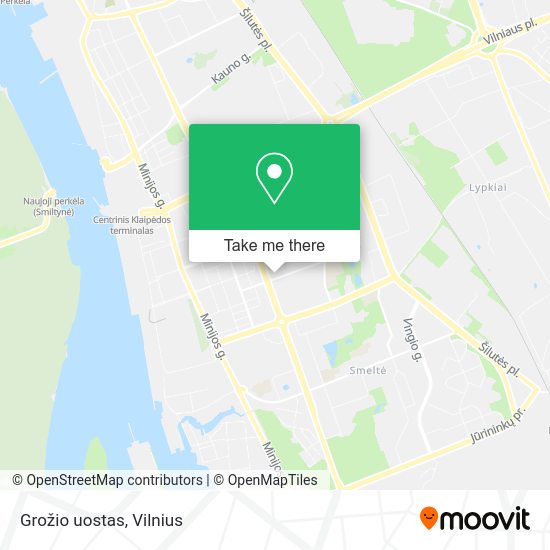 Карта Grožio uostas