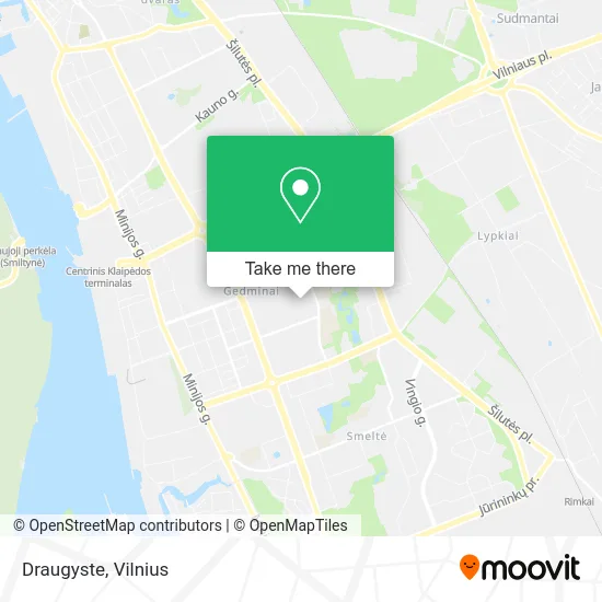 Карта Draugyste