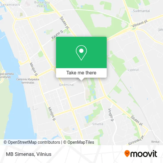 Карта MB Simenas