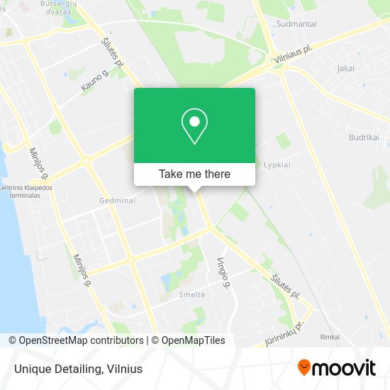 Карта Unique Detailing