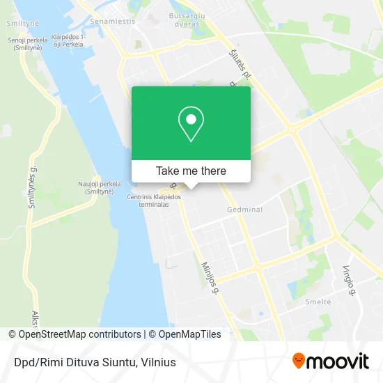 Карта Dpd/Rimi Dituva Siuntu