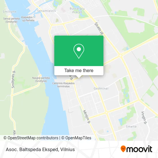 Карта Asoc. Baltspeda Eksped