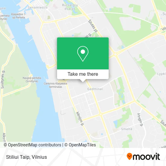 Карта Stiliui Taip