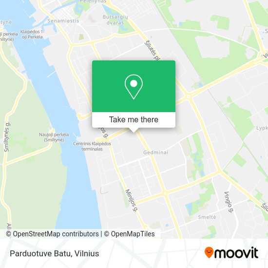 Карта Parduotuve Batu