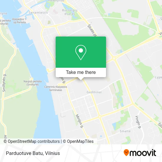 Карта Parduotuve Batu