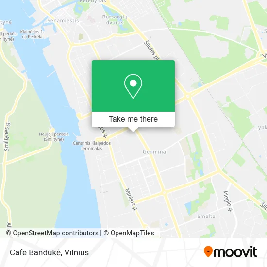 Карта Cafe Bandukė