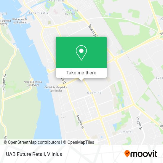 Карта UAB Future Retail