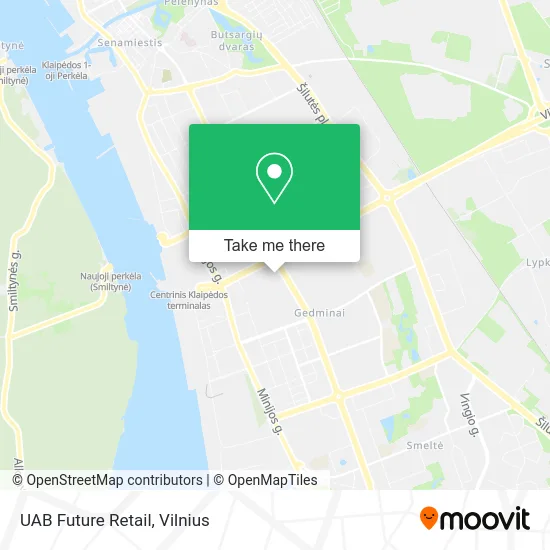 Карта UAB Future Retail