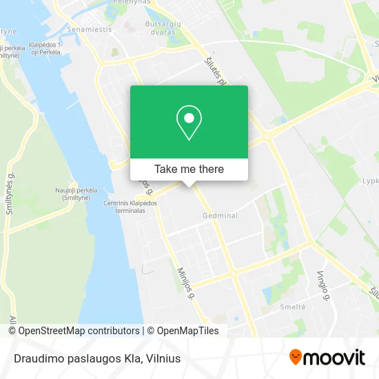 Карта Draudimo paslaugos Kla