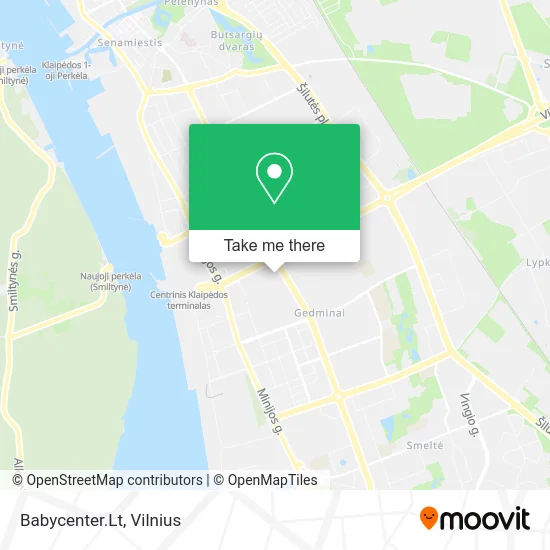 Карта Babycenter.Lt