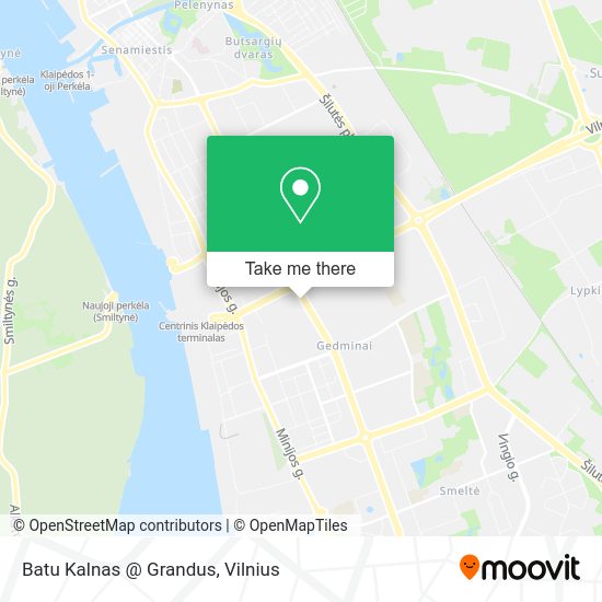 Карта Batu Kalnas @ Grandus