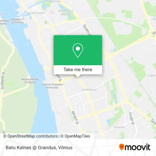 Карта Batu Kalnas @ Grandus