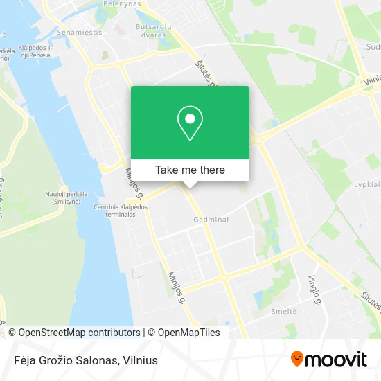 Карта Fėja Grožio Salonas