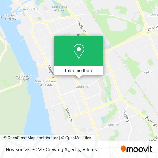 Карта Novikontas SCM - Crewing Agency