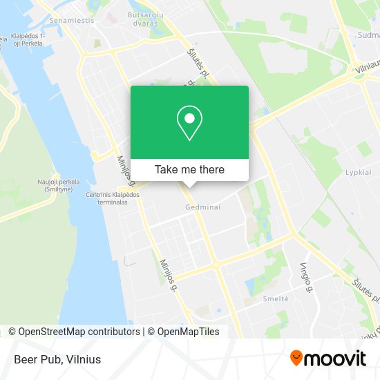 Карта Beer Pub