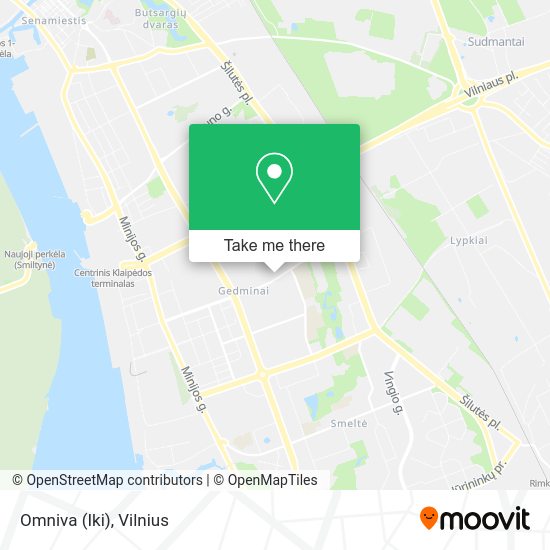 Карта Omniva (Iki)