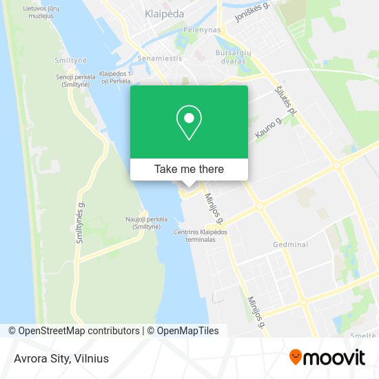 Карта Avrora Sity