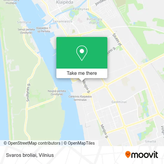 Карта Svaros broliai