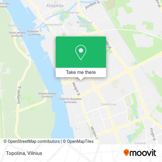 Topolina map