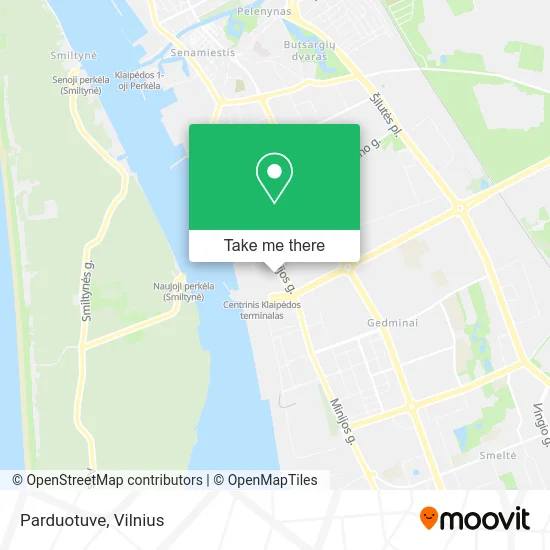 Карта Parduotuve