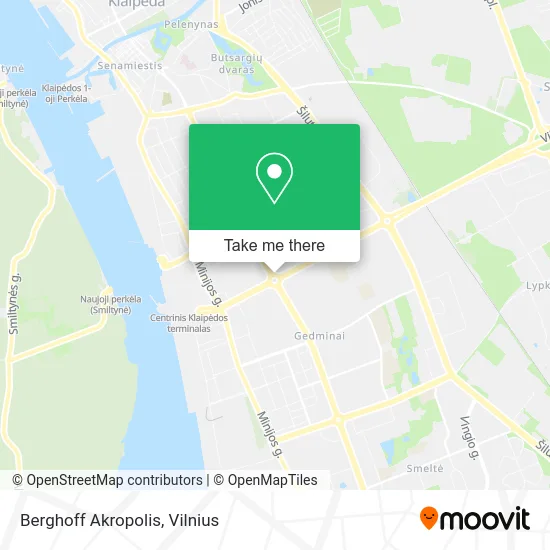 Карта Berghoff Akropolis