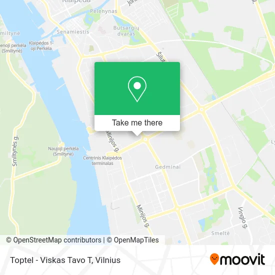 Карта Toptel - Viskas Tavo T