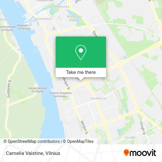 Camelia Vaistine map