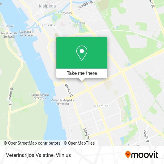 Карта Veterinarijos Vaistine