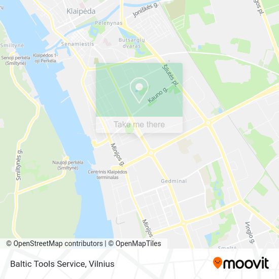 Карта Baltic Tools Service