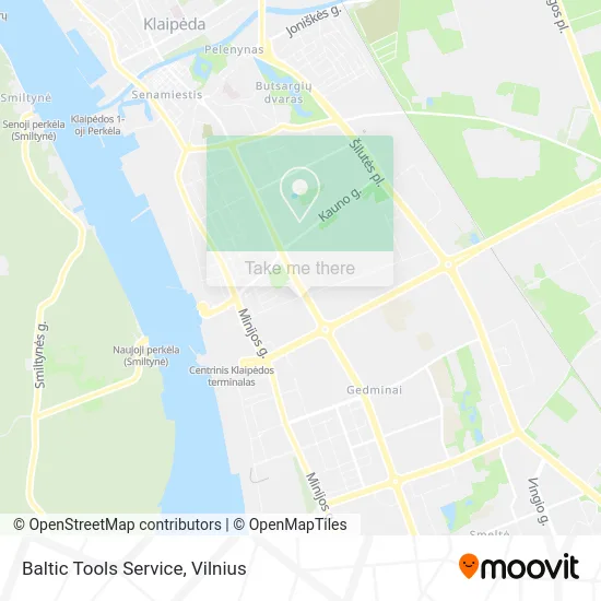 Карта Baltic Tools Service