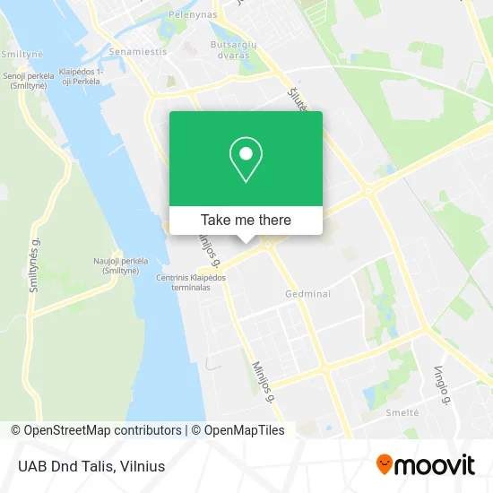 Карта UAB Dnd Talis