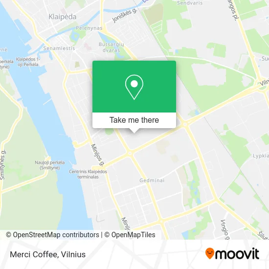 Карта Merci Coffee