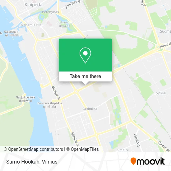 Карта Samo Hookah