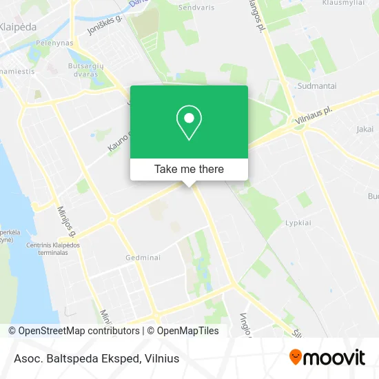 Карта Asoc. Baltspeda Eksped