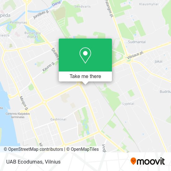 Карта UAB Ecodumas