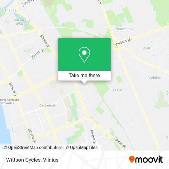 Карта Wittson Cycles