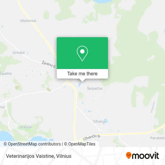 Карта Veterinarijos Vaistine