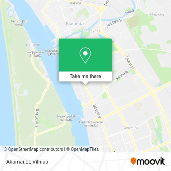 Карта Akumai.Lt