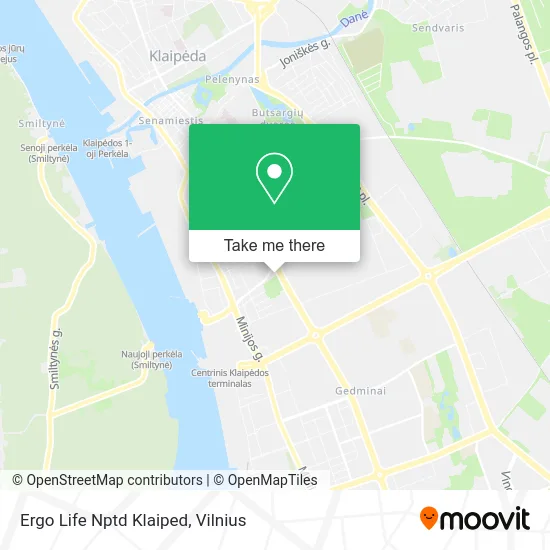 Карта Ergo Life Nptd Klaiped