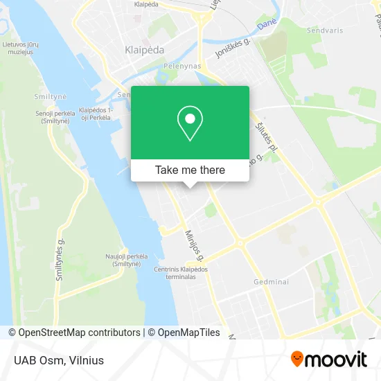 Карта UAB Osm