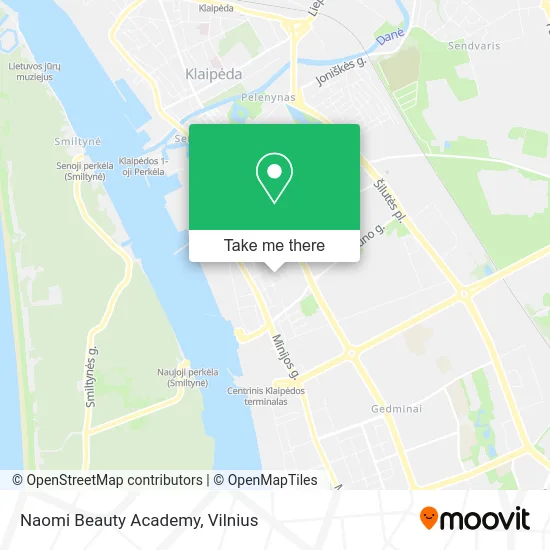 Naomi Beauty Academy map