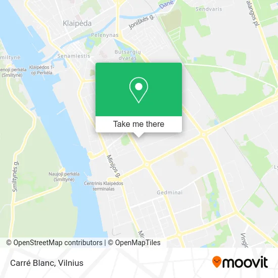 Карта Carré Blanc