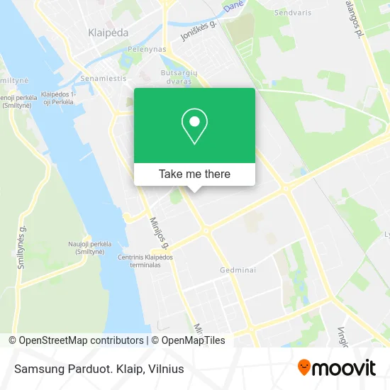 Карта Samsung Parduot. Klaip