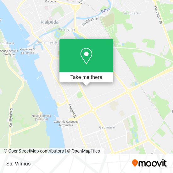 Карта Sa