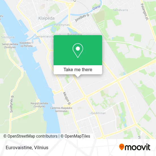 Eurovaistine map