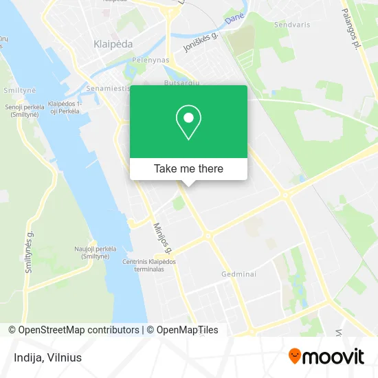 Карта Indija