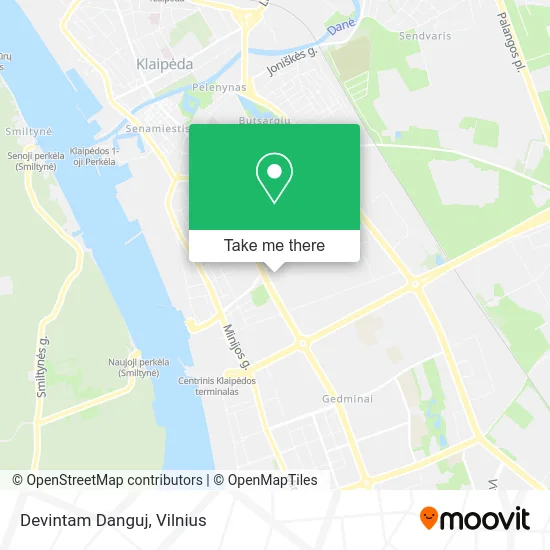 Карта Devintam Danguj