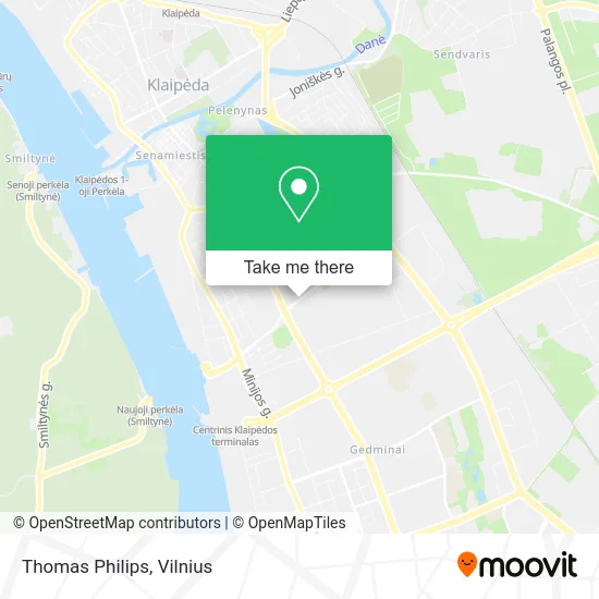 Карта Thomas Philips